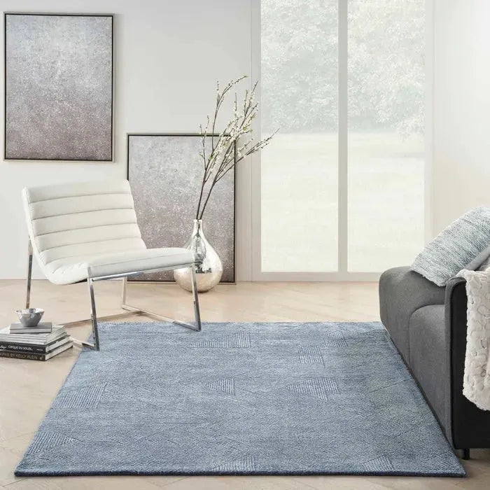 Michael Amini MA30 Star SMR01 Blue Rug