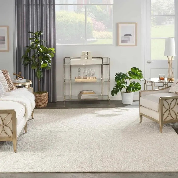 Michael Amini MA30 Star SMR03 Ivory Rug - Rug & Home