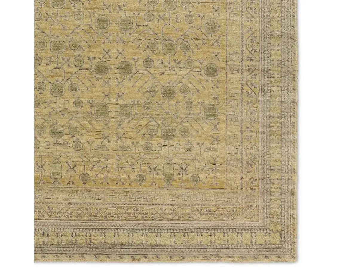 Mihret MIH03 Green/Grey Rug