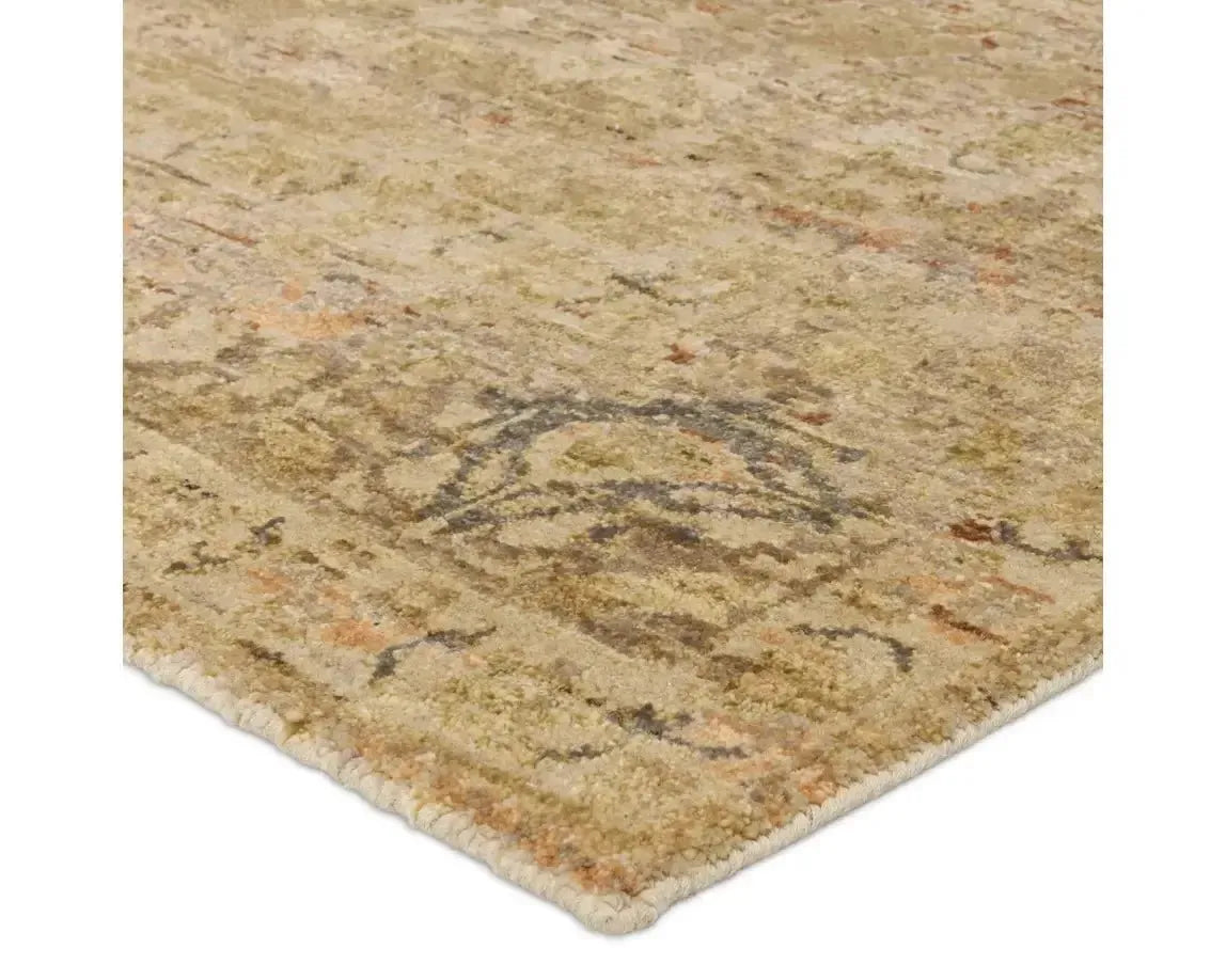 Mihret MIH04 Green/Tan Rug