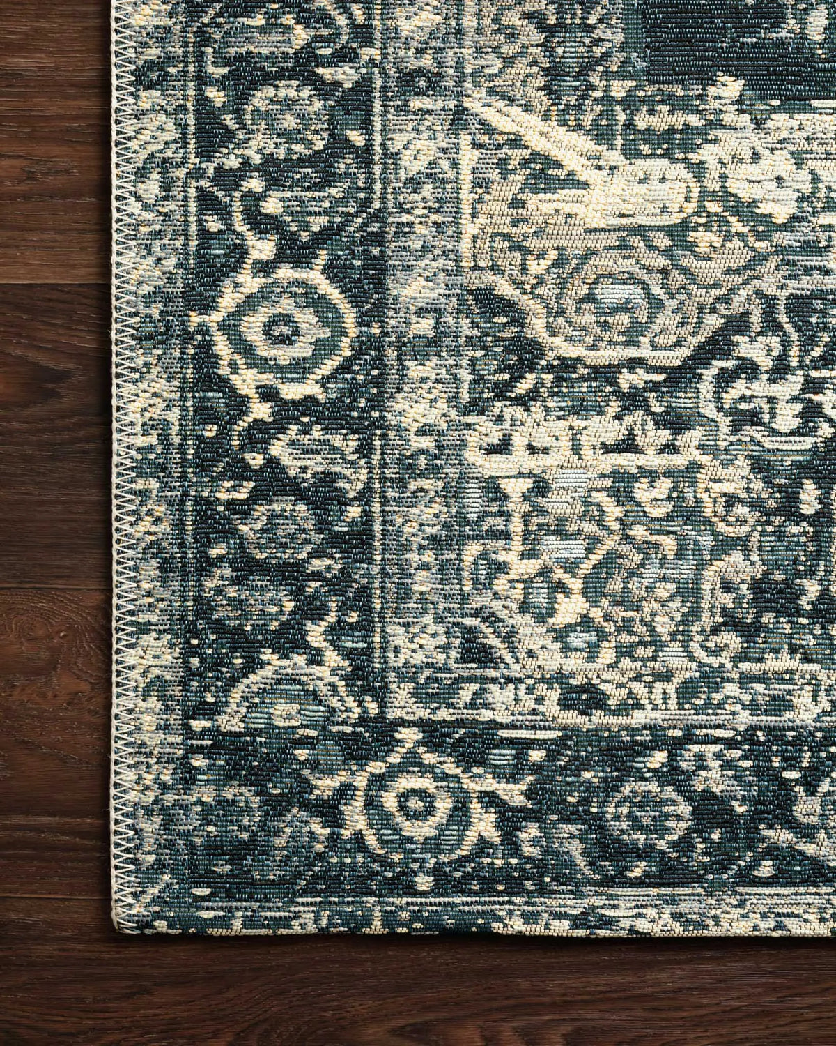 Mika MIK-01 Dk Blue/Dk Blue Rug - Rug & Home