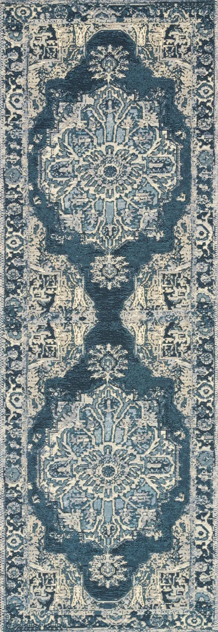 Mika MIK-01 Dk Blue/Dk Blue Rug - Rug & Home