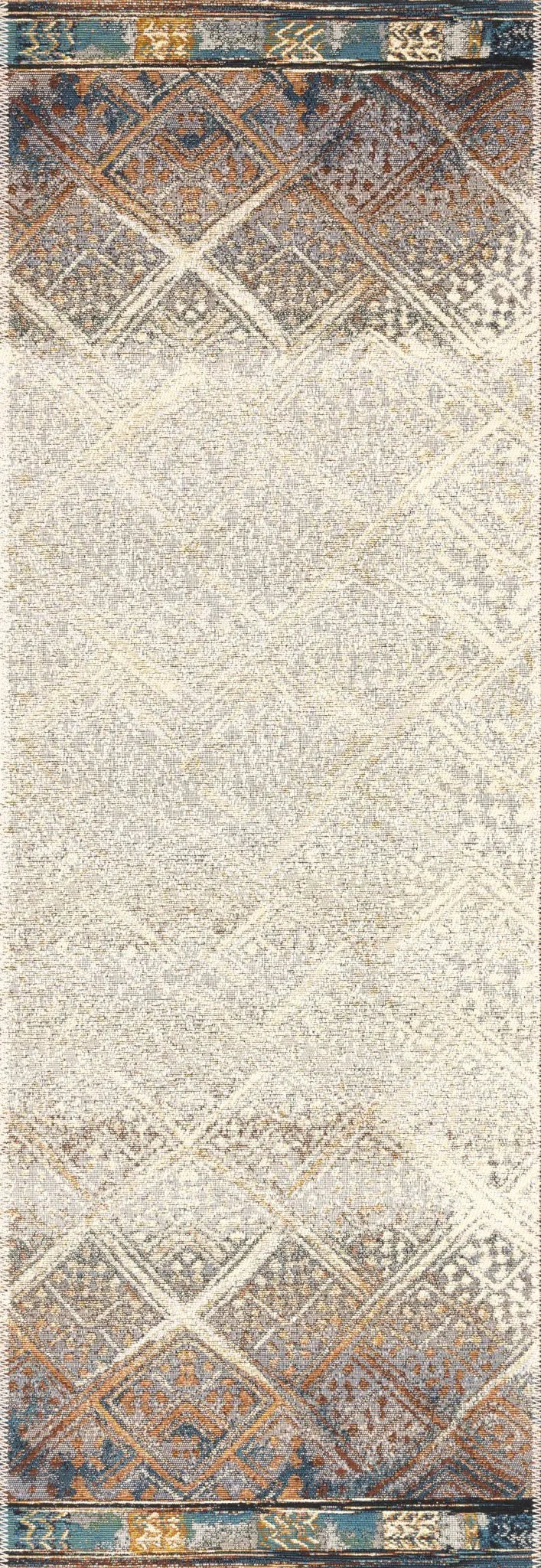 Mika MIK-02 Ivory/Mediterranean Rug - Rug & Home