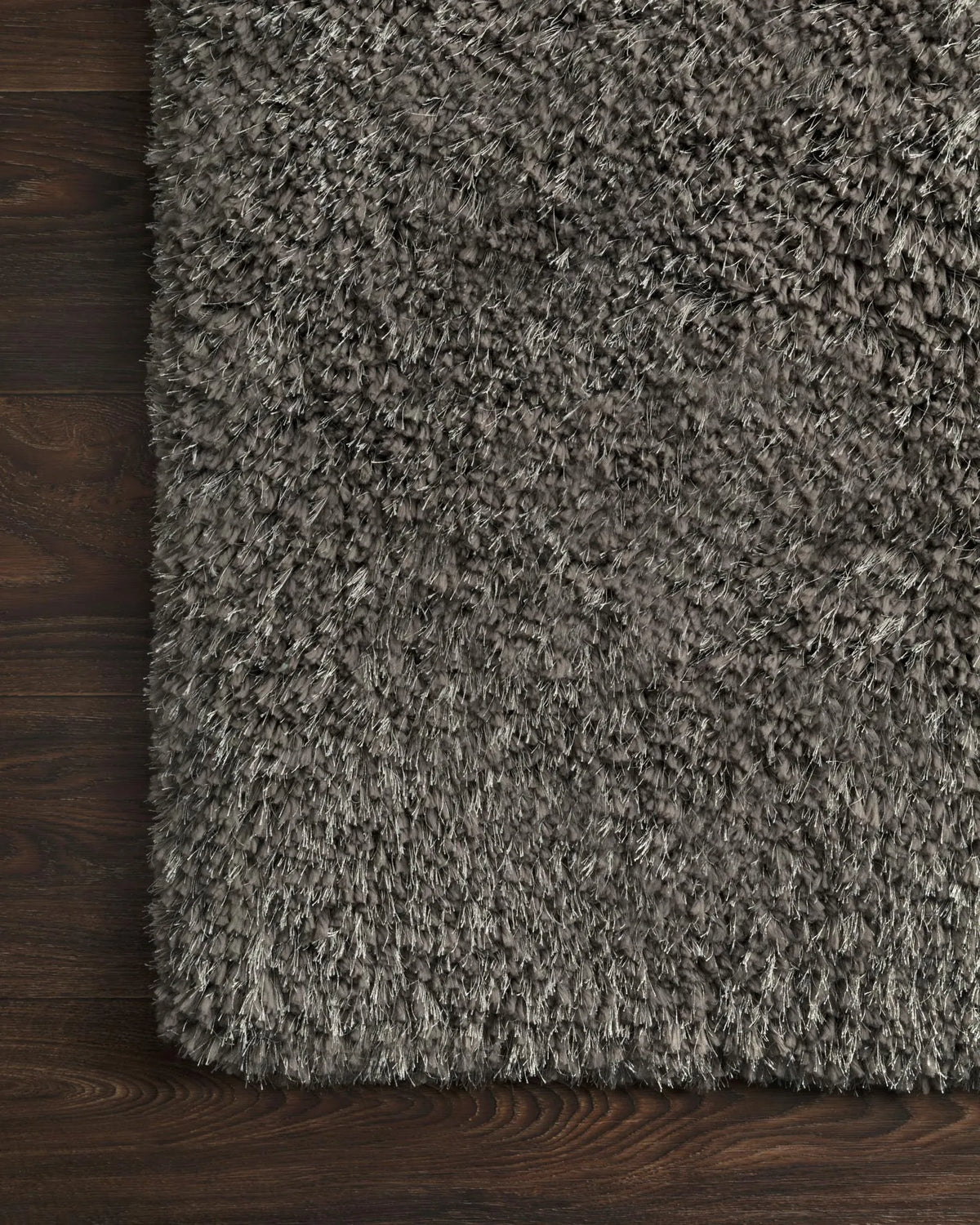 Mila Shag MIL-01 Charcoal Rug - Rug & Home