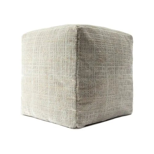 Milano 34102BEI Beige Pouf - Rug & Home