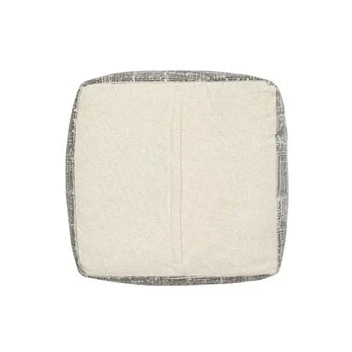 Milano 34106GBG Grey/Beige Pouf