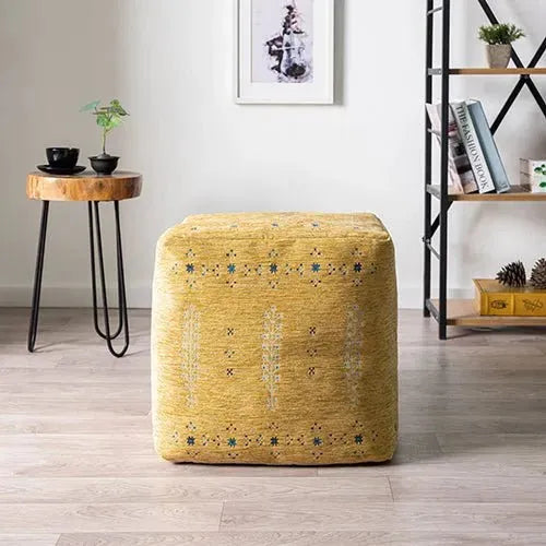 Milano 34109SPM Spicy Mustard Pouf