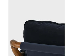 Milburn Accent Chair Midnight Blue - Rug & Home