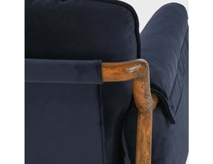 Milburn Accent Chair Midnight Blue - Rug & Home