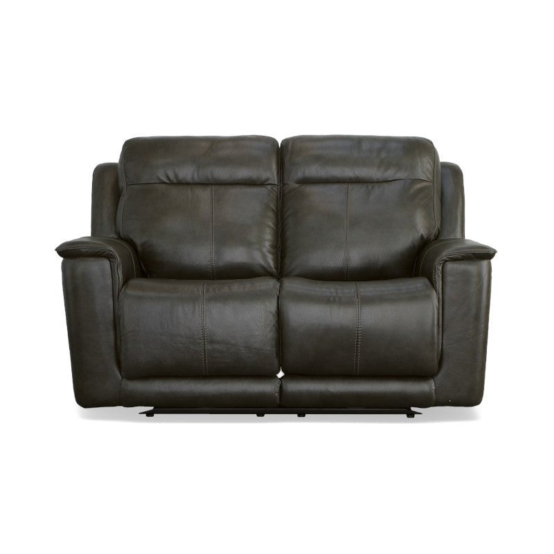 Miller Power Reclining Loveseat with Power Headrests and Lumbar - Rug & Home