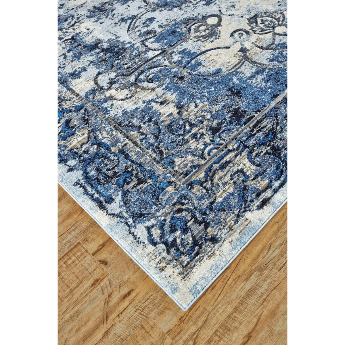 Milton 3471F Blue/Ivory Rug - Rug & Home