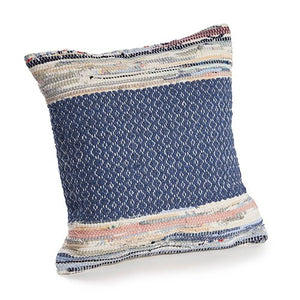 Mindy 07355MBR Multi/Blue Pillow - Rug & Home