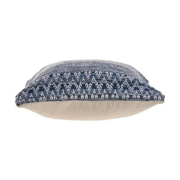 Mindy 07427BLO Blue/Ivory Pillow