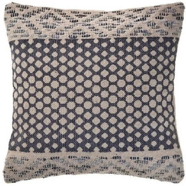 Mindy 07433DEB Denim/Blue Pillow - Rug & Home