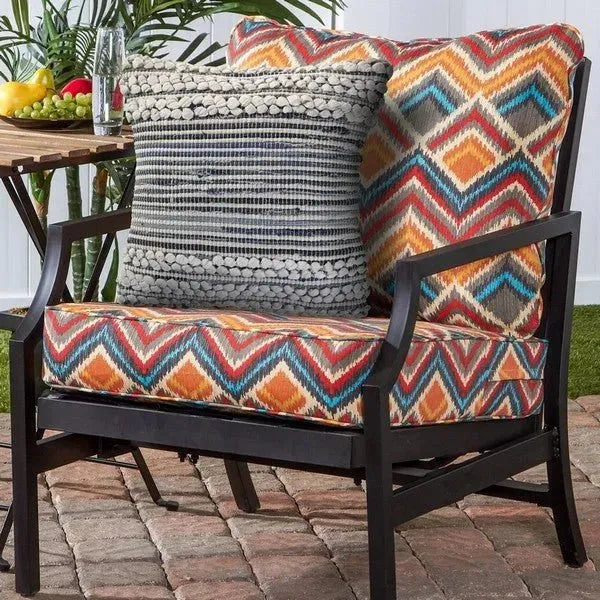 Mindy 07435BLO Blue/Ivory Pillow