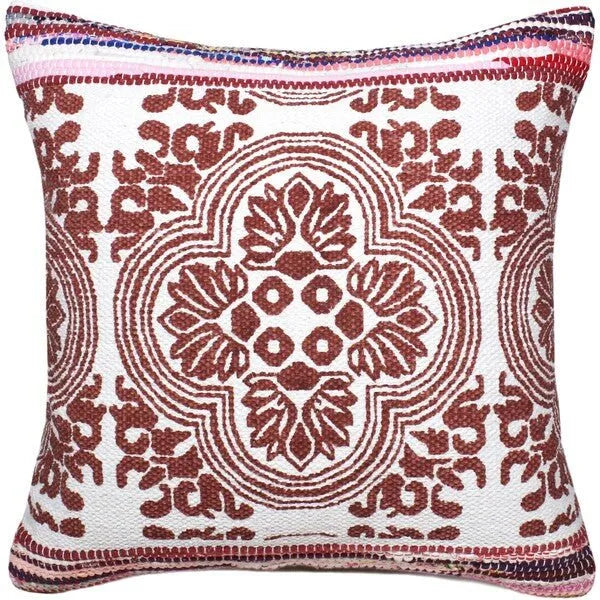 Mindy 07747RMA Red Mlt Autumn Pillow - Rug & Home