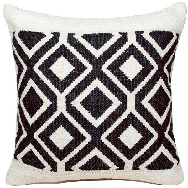 Mindy 07750IVU Ivory Blue Pillow - Rug & Home