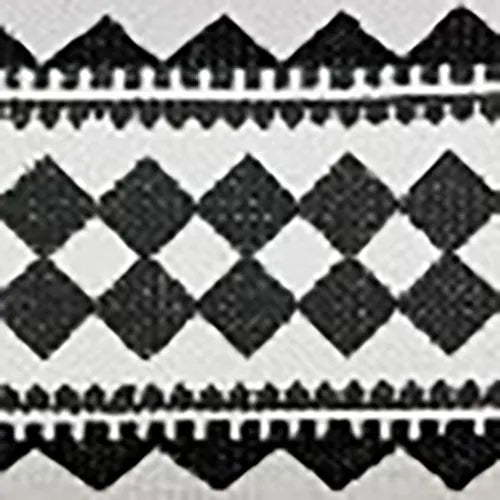 Mindy 07751BLI Black/Ivory Pillow