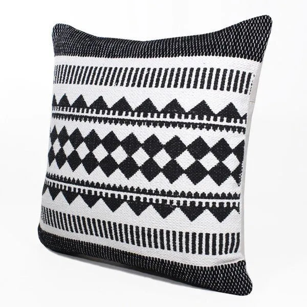 Mindy 07751BLI Black/Ivory Pillow