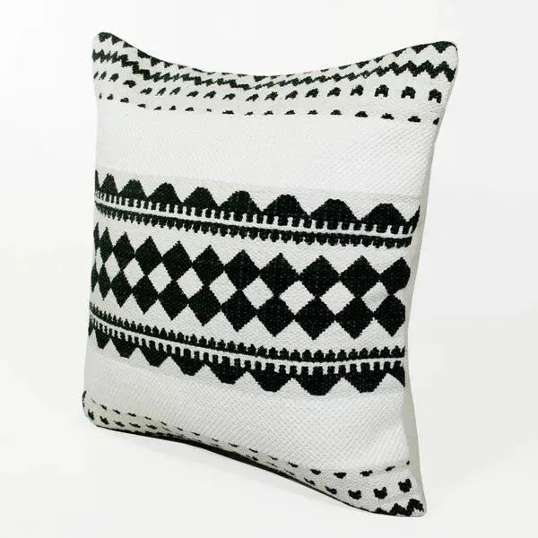 Mindy 07752IOB Ivory/Black Pillow