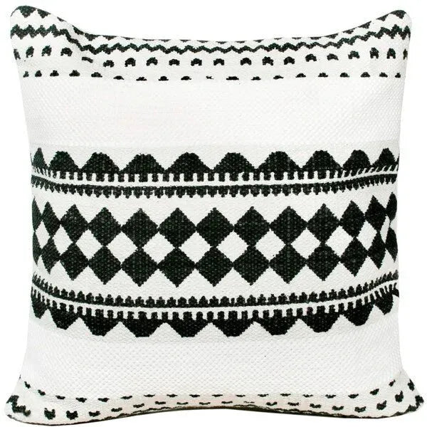 Mindy 07752IOB Ivory/Black Pillow