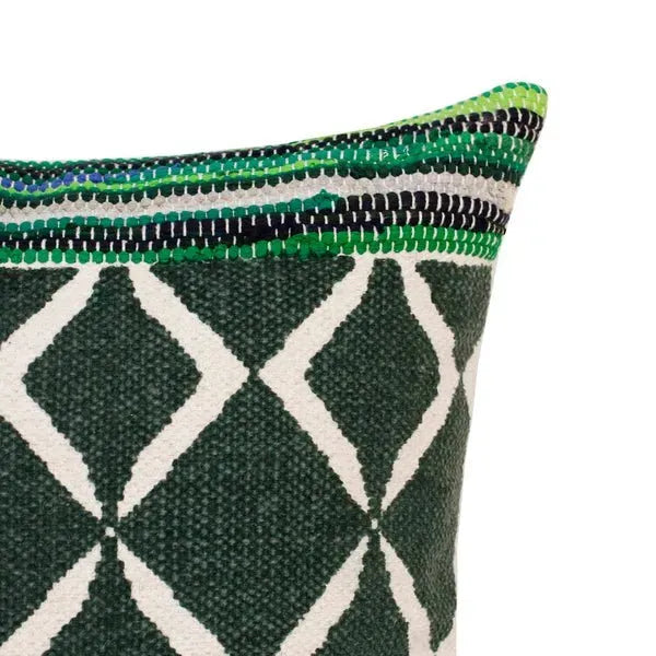 Mindy 07872GMI Green/Multi Pillow