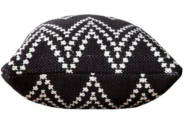 Modern Motif 07755BLK Black Pillow