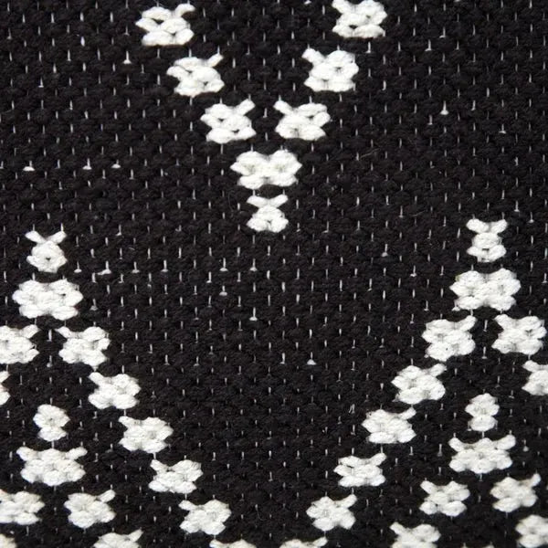 Modern Motif 07755BLK Black Pillow