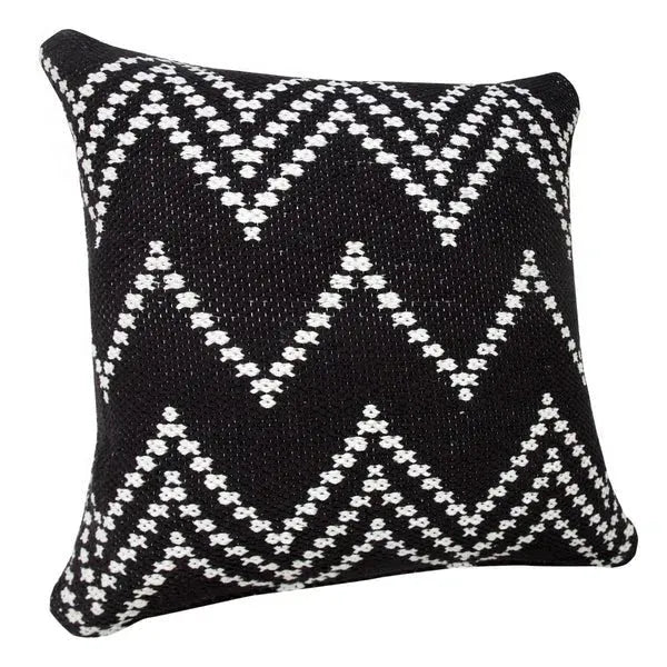 Modern Motif 07755BLK Black Pillow