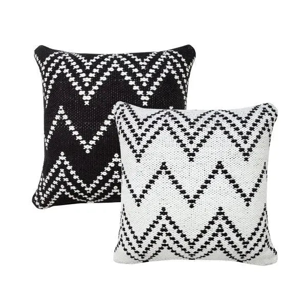 Modern Motif 07755BLK Black Pillow
