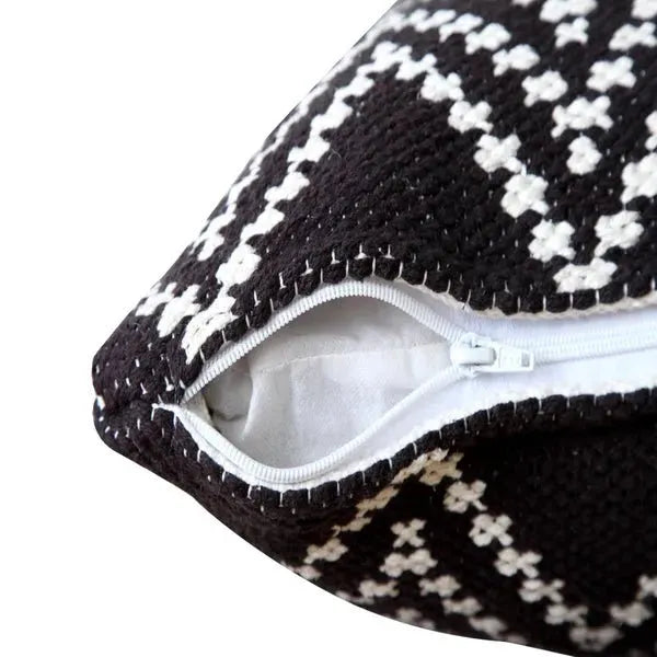 Modern Motif 07755BLK Black Pillow