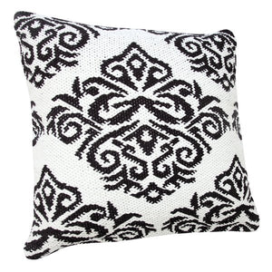 Modern Motif 07756BKT Black/White Pillow - Rug & Home