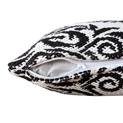 Modern Motif 07756BKT Black/White Pillow