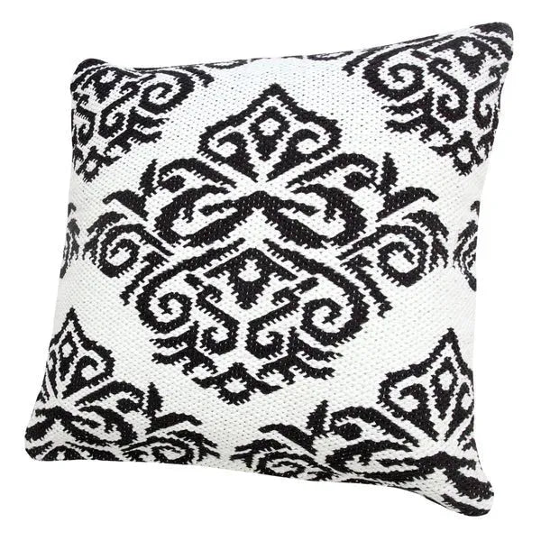 Modern Motif 07756BKT Black/White Pillow
