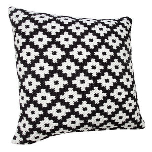 Modern Motif 07758BKT Black/White Pillow - Rug & Home