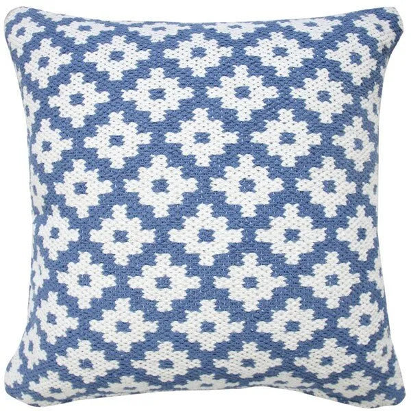 Modern Motif 07759BHR Blue Horizon Pillow - Rug & Home