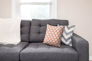 Modern Motif 07760CML Caramel Pillow - Rug & Home