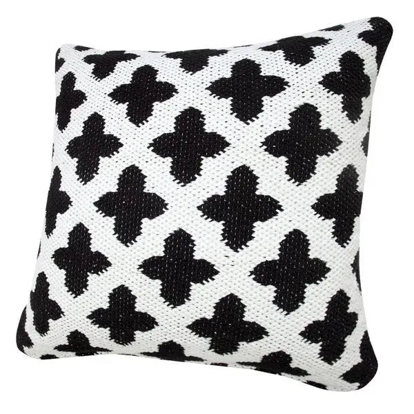 Modern Motif 07761BKT Black/White Pillow