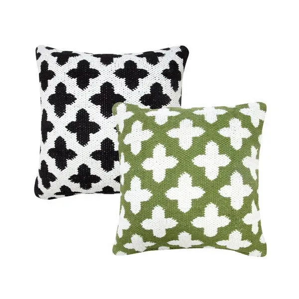Modern Motif 07761BKT Black/White Pillow