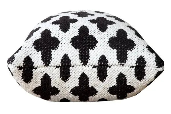 Modern Motif 07761BKT Black/White Pillow