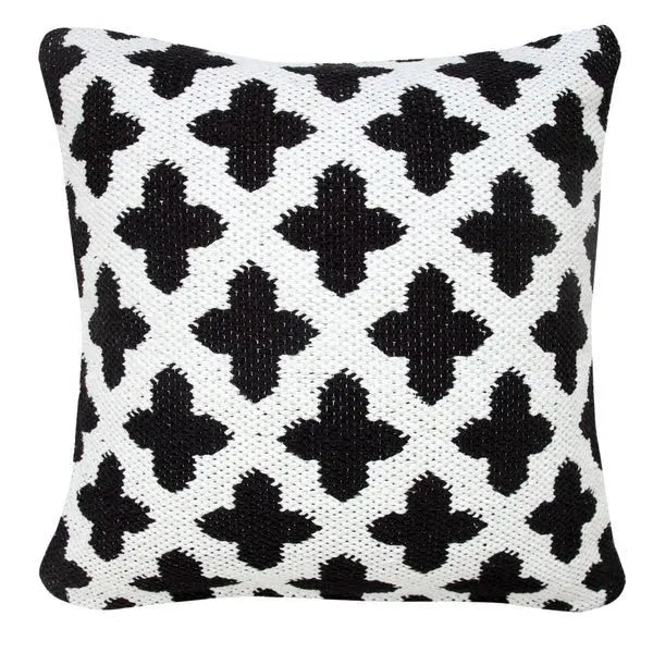 Modern Motif 07761BKT Black/White Pillow