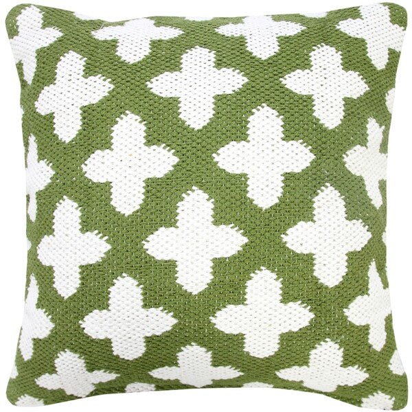 Modern Motif 07762CGN Calla Green Pillow - Rug & Home