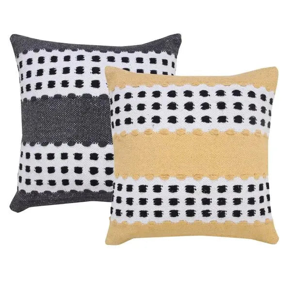 Modern Motif 07788BKP Blackened Pearl Pillow