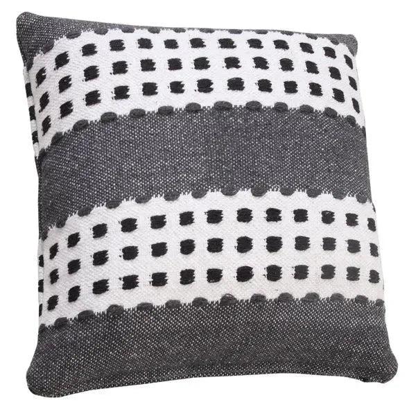 Modern Motif 07788BKP Blackened Pearl Pillow