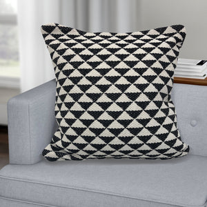 Modern Motif Lr04644 Black/White Pillow - Rug & Home