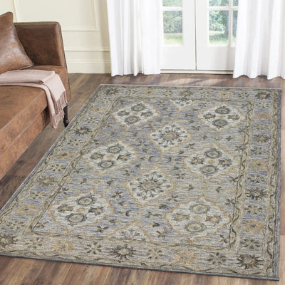 Modern Traditions 81285IBE Ice Blue Rug - Rug & Home