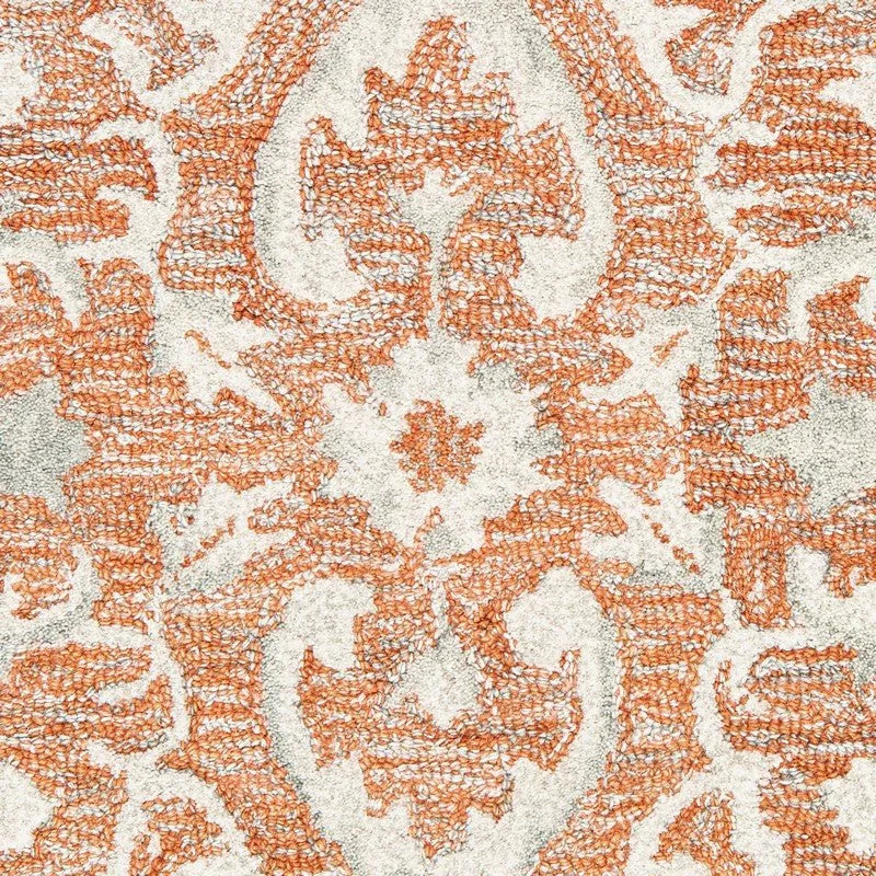 Modern Traditions LR81287 Orange Gray Rug - Rug & Home