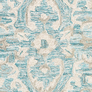 Modern Traditions LR81288 Turquoise Gray Rug - Rug & Home