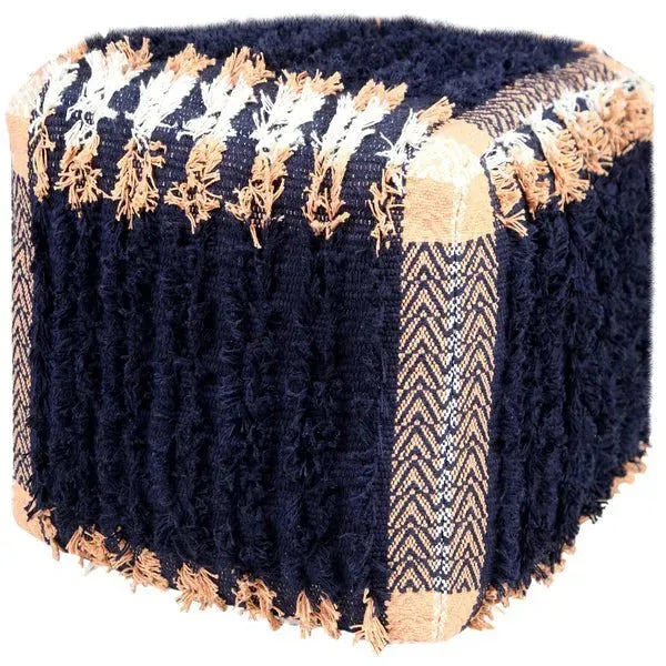 Monarch 34036NAV Navy Pouf