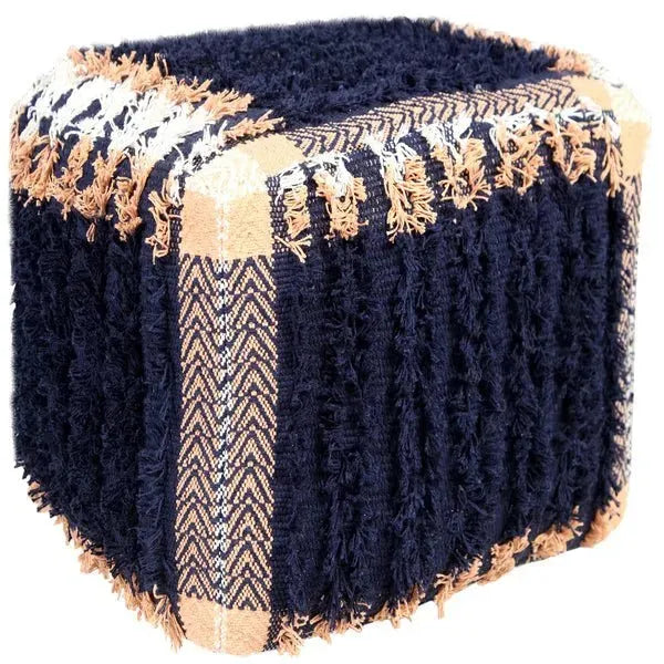 Monarch 34036NAV Navy Pouf